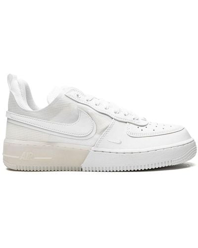 Nike Air Force 1 React "triple White" Sneakers