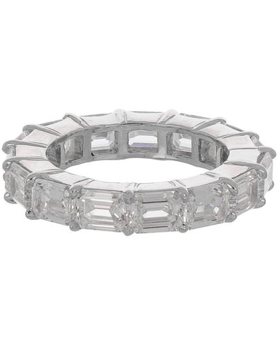 Fantasia by Deserio 14kt White Gold Cubic Zirconia Eternity Ring