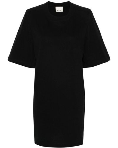 Isabel Marant Zayenne Cotton Mini Dress - Black