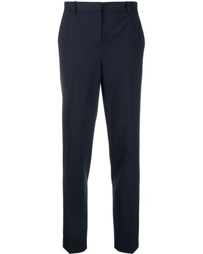 Theory Slim-fit Tailored Trousers - Blue