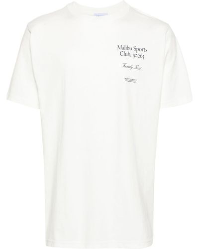 FAMILY FIRST Camiseta Malibu Sports Club - Blanco