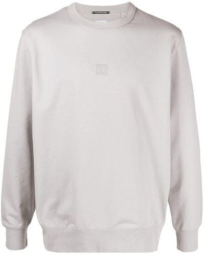 C.P. Company Katoenen Sweater - Wit