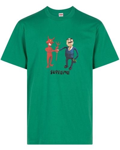 Supreme Business T-Shirt - Grün