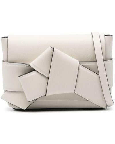 Acne Studios Mini sac porté épaule Musubi - Blanc