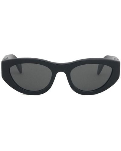 Marni Rainbow Mountains Cat-eye Frame Sunglasses - Black