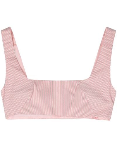 ANDAMANE Muse Bralette Top - ピンク