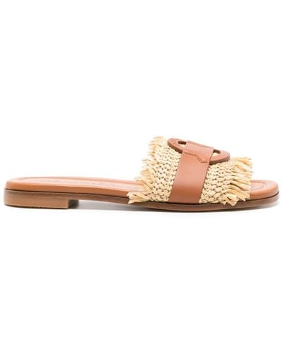 Moncler Bell Mules - Pink