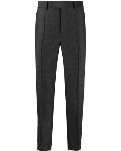 Undercover Cropped Mohair-blend Pants - Black