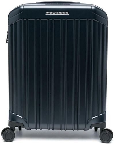 Piquadro Hardside Spinner Cabin Suitcase - Blue