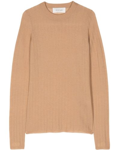 Sportmax Mouwloze Top - Naturel