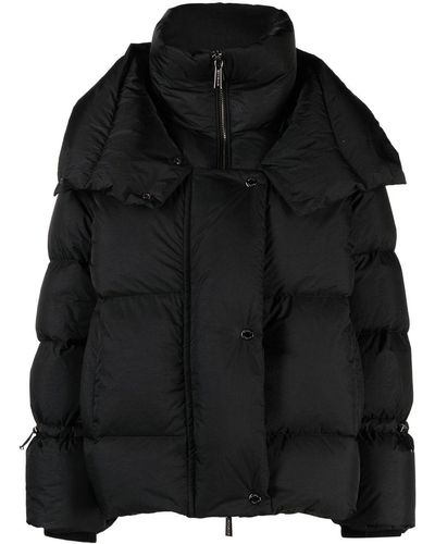 Moorer Madeira Puffed Down Jacket - Black