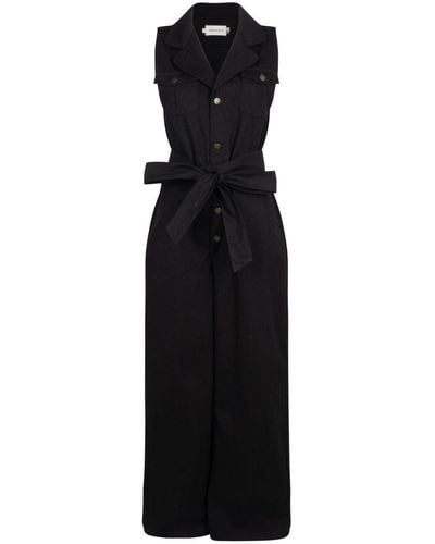 Honor The Gift Service Belted Jumpsuit - Black