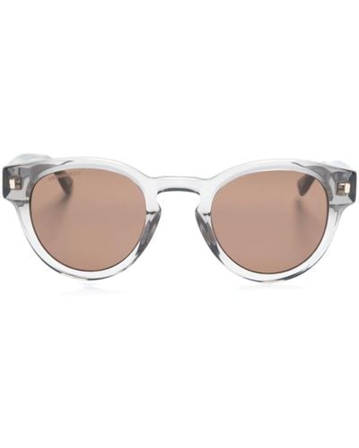 DSquared² Transparent Round-frame Sunglasses - Pink