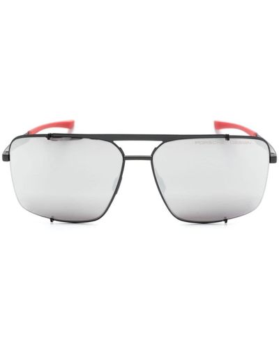 Porsche Design P ́8919 Pilot-frame Sunglasses - Gray