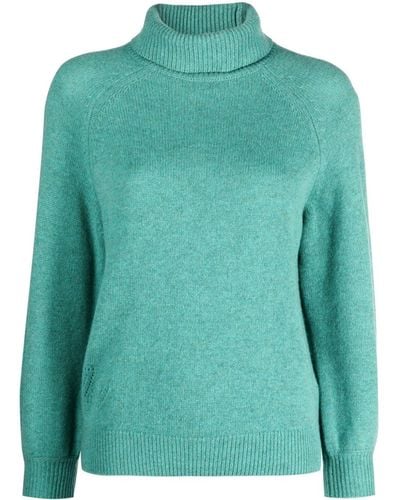 Zadig & Voltaire Cashmere Roll-neck Sweater - Green