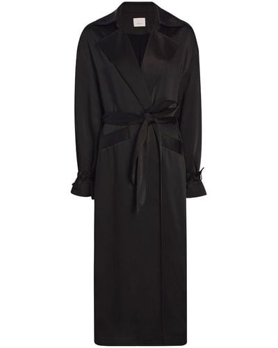 Cinq À Sept Jayla Belted Trench Coat - Black