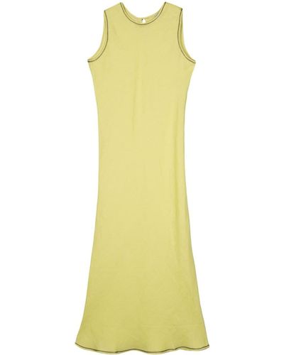 Baserange Dydine Long Dress - Yellow