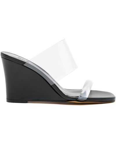 Maryam Nassir Zadeh Olympia 95mm Wedge Sandals - Black