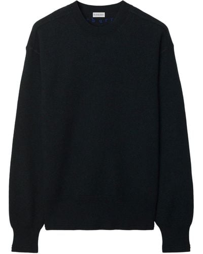 Burberry ロゴ セーター - ブラック