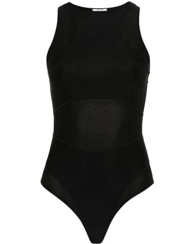 Wolford Active Flow Paneled Body - Black