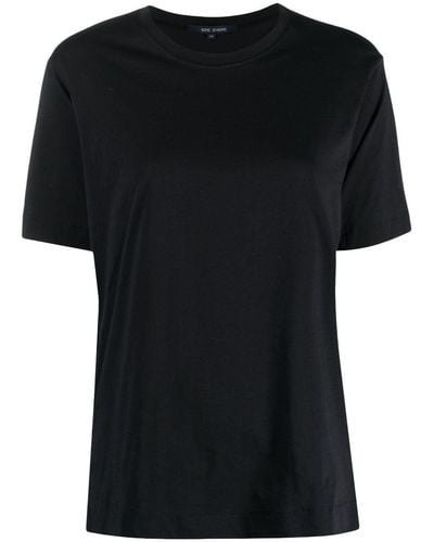 Sofie D'Hoore Plain Cotton T-shirt - Black