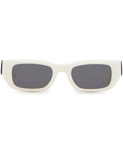 Off-White c/o Virgil Abloh Fillmore Rectangle-frame Sunglasses - Grey