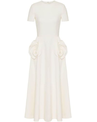 Valentino Garavani Crepe Couture ドレス - ホワイト