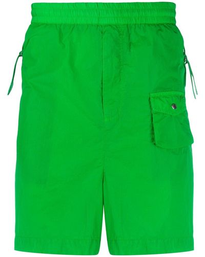 Moncler Short à détail de poches - Vert