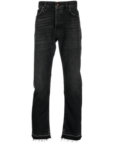 Haikure Straight-leg Jeans - Black