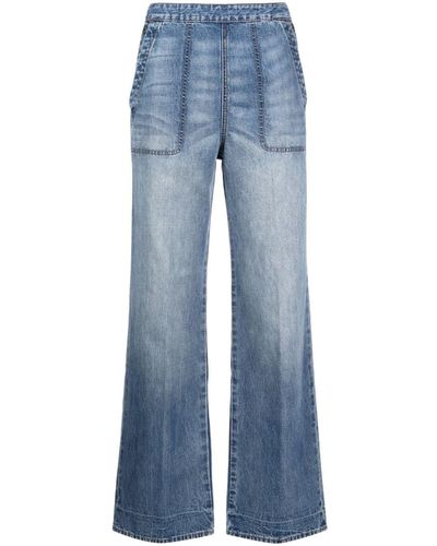 James Perse Pacifica Flared Jeans - Blue