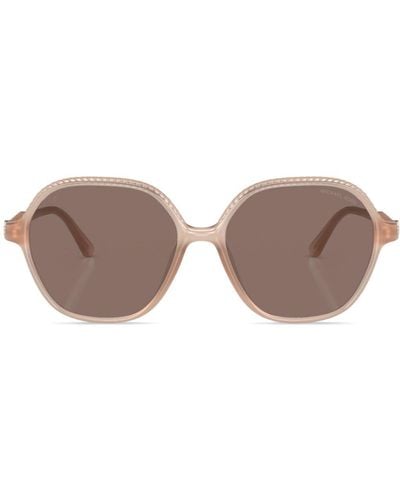 Michael Kors Bali Oversize-frame Sunglasses - Pink
