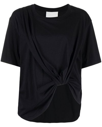 3.1 Phillip Lim コットン Tシャツ - ブラック