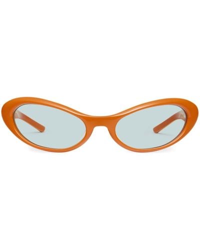 Gentle Monster Nova Or3 Cat Eye-frame Sunglasses - Orange