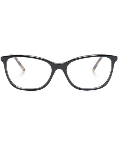 Carolina Herrera キャットアイ眼鏡フレーム - ブラウン