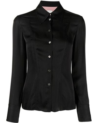Paul Smith Long-sleeve Buttoned Shirt - Black
