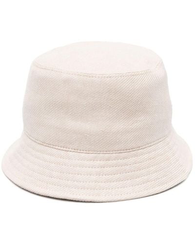 Eleventy Sombrero de pescador con cordones - Neutro