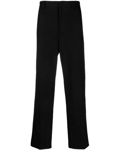 Acne Studios Pantalon de costume à coupe droite - Noir