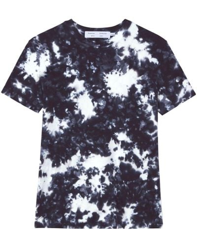 Proenza Schouler T-shirt en coton à effet tie-dye - Bleu