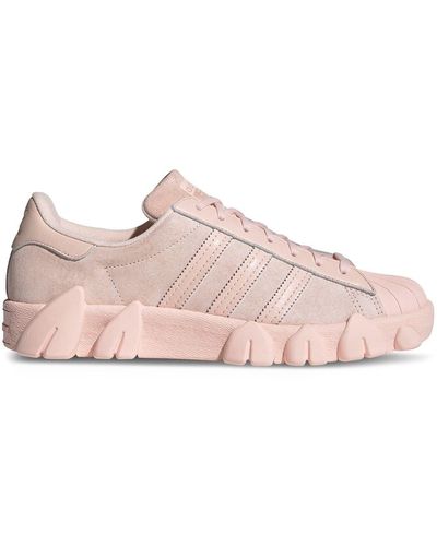 adidas X Angel Chen Black Superstar 80s Sneakers - Pink