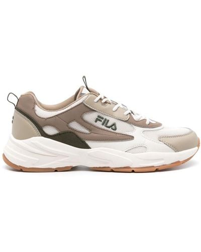 Fila Novarra Panelled Chunky Sneakers - Wit