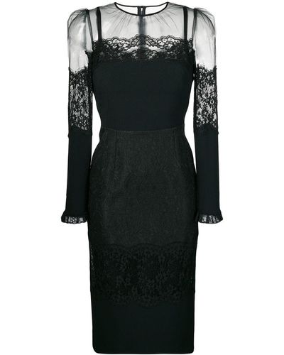 Dolce & Gabbana レースドレス - ブラック