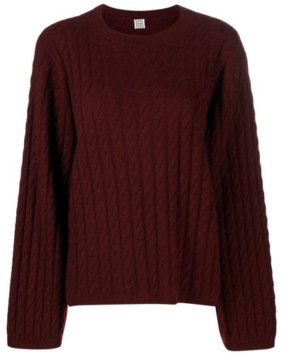 Totême Long-sleeve Sweater - Purple