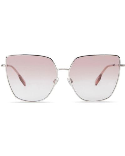 Burberry Cat-Eye-Sonnenbrille im Oversized-Look - Pink