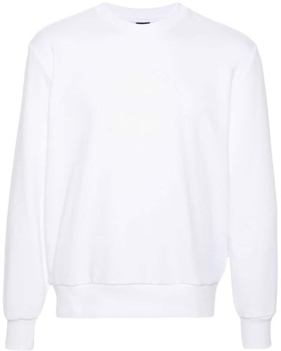 Colmar Sweatshirt mit vorstehendem Logo - Weiß