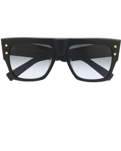 BALMAIN EYEWEAR Gafas de sol con lentes degradadas - Negro