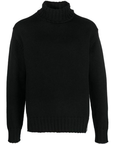 Rossignol Roll Neck Knitwear Sweater - Black