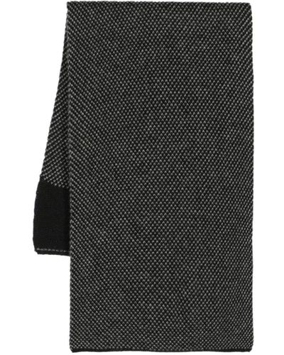 Dell'Oglio Fine-knit Cashmere Scarf - Gray
