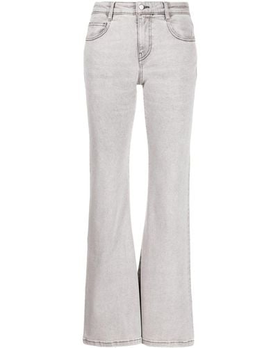 JNBY Mid-rise Bootcut Jeans - Gray