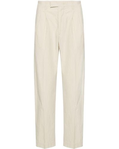 NN07 Fritz 1062 Tapered-leg Trousers - Natural