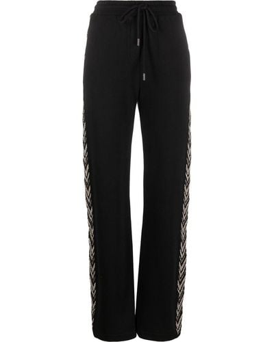 Missoni Pantalones con rayas en zigzag - Negro